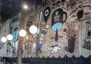 La La Land Wall Mural Early Look Inside La Colombe