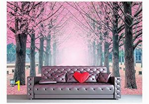 La Maison Wall Mural Floral Komar Decal Amazon Wall26 Wall Mural Lane Of Pink Fallen