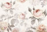 La Maison Wall Mural Floral Komar Decal Pin Na Wallpapers