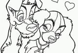 Lady and the Tramp Coloring Pages Lady and the Tramp Coloring Page Coloring Home