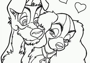 Lady and the Tramp Coloring Pages Lady and the Tramp Coloring Page Coloring Home