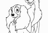 Lady and the Tramp Coloring Pages Lady and the Tramp Coloring Pages 2