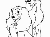 Lady and the Tramp Coloring Pages Lady and the Tramp Coloring Pages 2