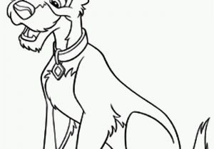 Lady and the Tramp Coloring Pages the Lady and the Tramp to Color for Children the Lady