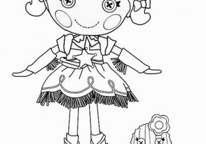 Lalaloopsy Jewel Sparkle Coloring Pages Lala Loopsy Coloring Pages