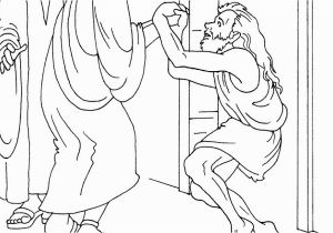 Lame Man Healed Coloring Page Coloring Page Peter and John Heal Lame Man