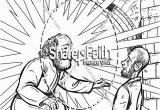 Lame Man Healed Coloring Page Coloring Pages Peter and John Heal A Lame Man