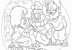 Lame Man Healed Coloring Page Coloring Picture Peter and John Healing Lame Man