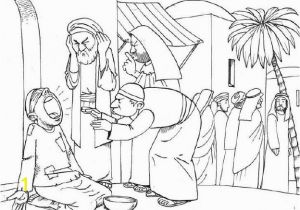 Lame Man Healed Coloring Page Peter and John at the Temple Coloring Page