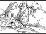 Landscape Coloring Pages for Adults Free Coloring Pages for All Ages