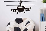 Large Aviation Wall Murals Behang Gereedschap Access Army Helicopter Art