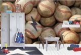 Large Baseball Wall Murals High Quality Removable Peel and Stick Self Adhesive