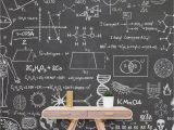 Large Baseball Wall Murals Science Chalkboard Wallpaper Mural