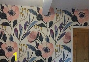 Large Floral Wall Mural Peel and Stick Wallpaper Floral Floral Wallpaper