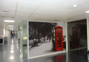 Large format Wall Murals British Telephone Wall Mural