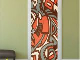 Large format Wall Murals Graffiti Door Decal Graffiti Wall Art Door Sticker