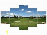 Large Golf Wall Murals Amazon Golf Course Wall Art Multi Panel Painting On