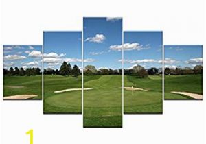 Large Golf Wall Murals Amazon Golf Course Wall Art Multi Panel Painting On