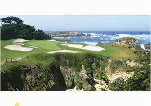 Large Golf Wall Murals Biggies Wall Mural 60" X 120" Pebble Beach Item