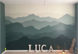 Large Mountain Wall Murals Mountain Mural Nursery Wall