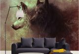 Large Mural Posters Custom 3d Poster Wallpaper Wolf totem Wild Wall Painting