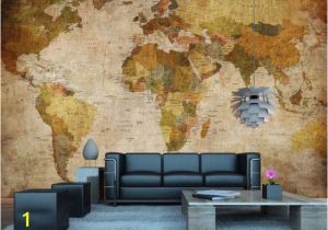 Large Mural Posters Vintage World Map Wall Mural In 2019