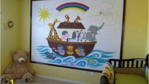 Large Paint by Number Wall Mural Noah S Ark Paint by Number Wall Mural