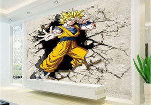 Large Scale Wall Murals Dragon Ball Wallpaper 3d Anime Wall Mural Custom Cartoon Wallpaper Boys Kids Bedroom Livingroom Wall Art Room Decor Hallway Wallpaper