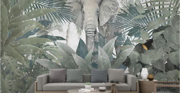Large Scale Wallpaper Murals 3d Wallpaper Custom Mural Landscape nordic Tropical Plant