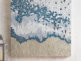 Large Tile Wall Murals Navy Abstract Mosaic Wall Panel