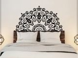 Large Vinyl Wall Murals Headboard Wall Sticker Wall Mural Bed Bedside Mandala Vinyl