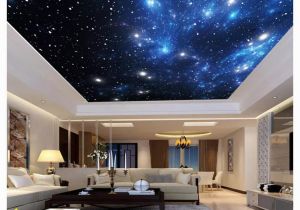 Large Wall Murals Australia Custom 3d Ceiling Photo Wall Paper Fantasy Universe Starry Sky Hotel Lobby Zenith Ceiling Mural Decorative Painting