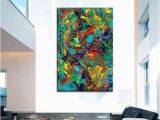 Large Wall Murals Canvas Oversized Canvas Wall Art Contemporary Abstract Prints Epoxy Resin