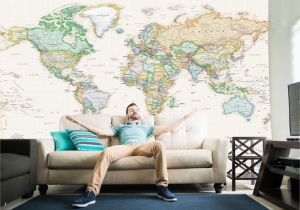 Large World Map Wall Mural 41 World Maps that Deserve A Space On Your Wall