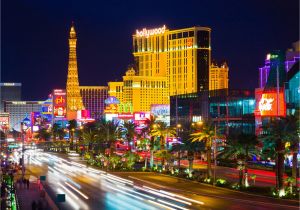 Las Vegas Strip Wall Mural Las Vegas Strip Casino Hotels at Night Wall Mural Non Woven Wallpaper Made In Europe for Living Room Family Room Bedroom 11 10" H X 8 10" V