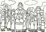 Last Supper Coloring Pages Printable Cartoon Od Jesus Disciples Coloring Page Coloring Sun