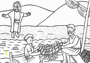 Last Supper Coloring Pages Printable Disciples Od Jesus Christ Catching Fish Coloring Page