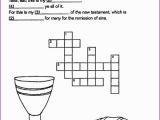 Last Supper Coloring Pages Printable the Last Supper Jesus Crossword Kids Korner Biblewise