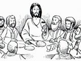 Last Supper Coloring Pages Printable the Last Supper Worksheets