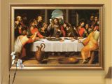 Last Supper Wall Mural Hand Painted the Last Supper Jesus Christ Religious Picture 20×36