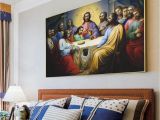 Last Supper Wall Mural Jesus Last Supper Paintings the Wall the Institution Of the