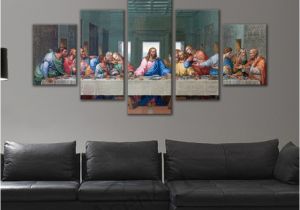 Last Supper Wall Mural Modern Canvas Wall Art Rectangle Christian the Last Supper Jesus