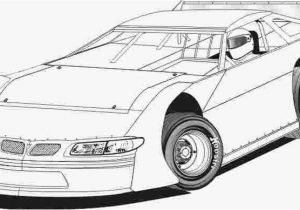 Late Model Race Car Coloring Pages Dirt Car Coloring Pages