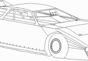 Late Model Race Car Coloring Pages Dirt Late Model Coloring Pages