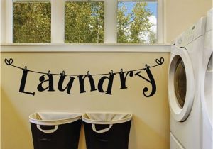 Laundry Room Murals Dctop Laundry Room Vinyl Wall Sticker Laundry Signs toilet Decals