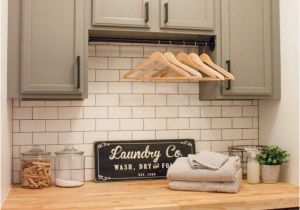 Laundry Room Murals Modern Farmhouse Laundry Room Reveal