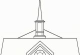 Lds Church Building Coloring Page Lds Church Building Coloring Page