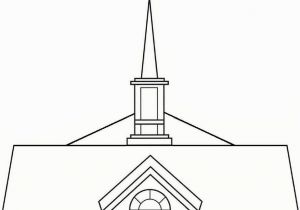 Lds Church Building Coloring Page Lds Church Building Coloring Page