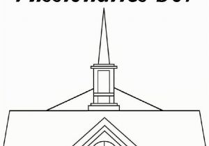 Lds Church Building Coloring Page Lds Church Building Coloring Page