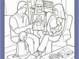 Lds Coloring Pages Family Prayer Coloring Pages